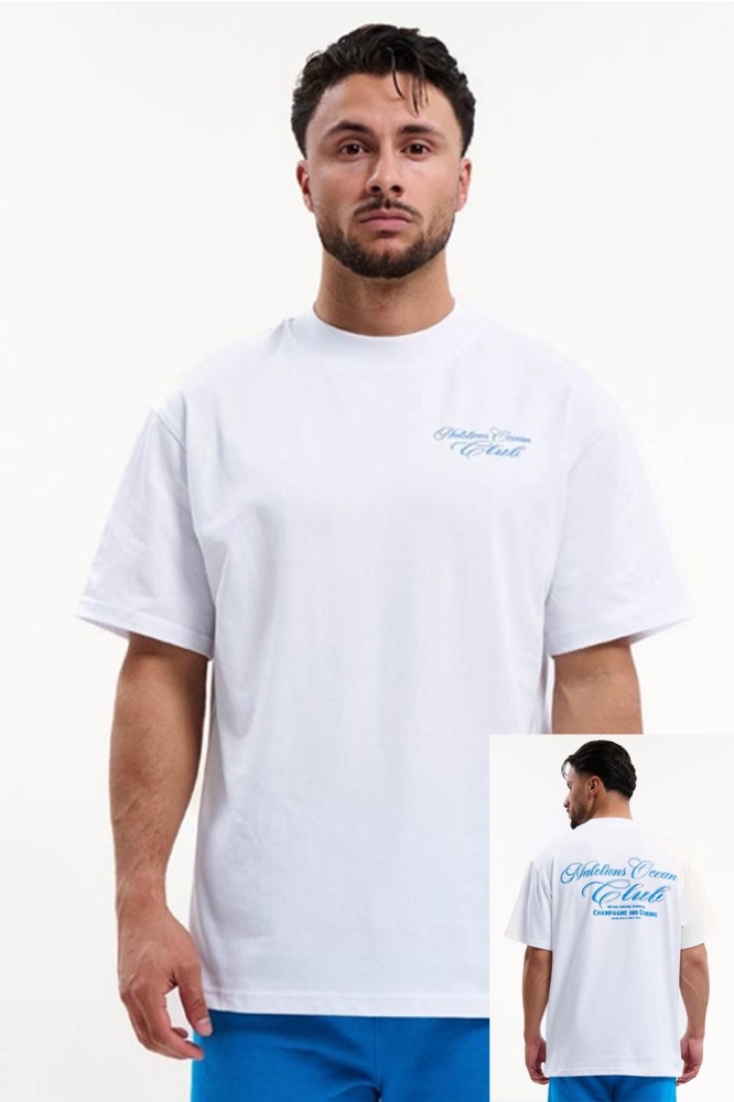 MEN OCEAN CLUB T SHIRT MM1 HS25 30 100 WHITE